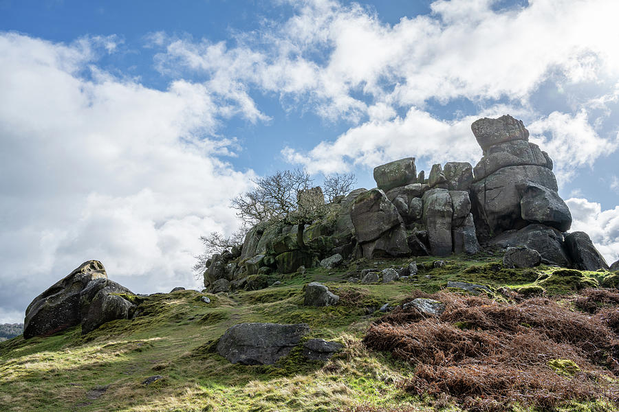 Robin Hoods Stride In The Derbyshire Dales Peak District Photograph By Rob Thorley Fine Art 9877