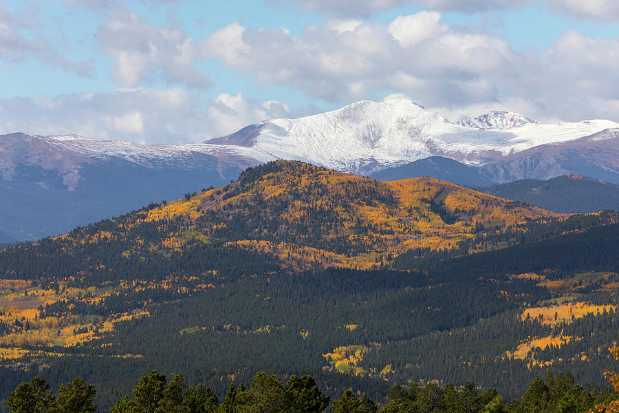 Rocky Mountain High Mt Evans Autumn View Photograph by James BO Insogna