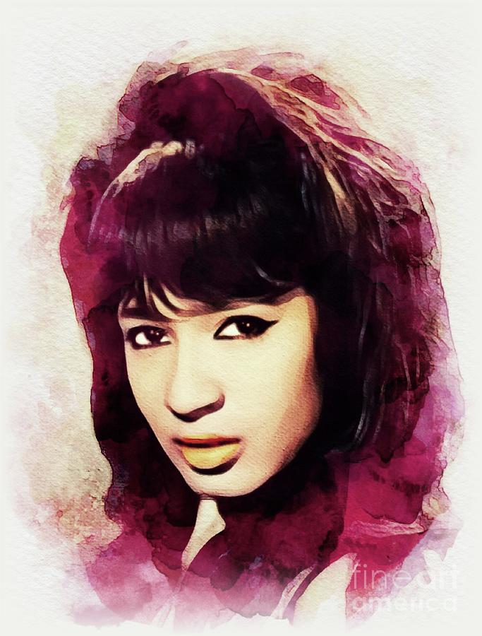 Ronnie Spector, Music Legend #2 Painting by Esoterica Art Agency