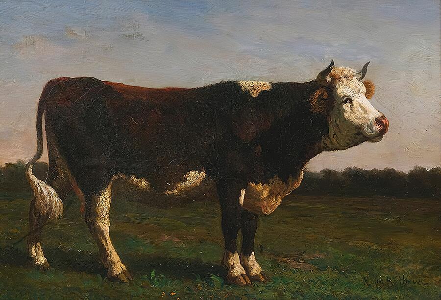 Cow Painting - Rosa Bonheur #2 by Rosa Bonheur