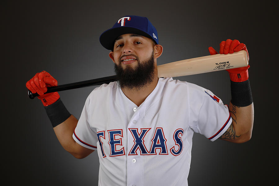 Rougned Odor #2 Photograph by Gregory Shamus