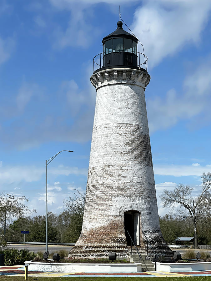 Round Island Lighthouse, Pascagoula, Mississippi #1 Photograph by Dawna Moore Photography