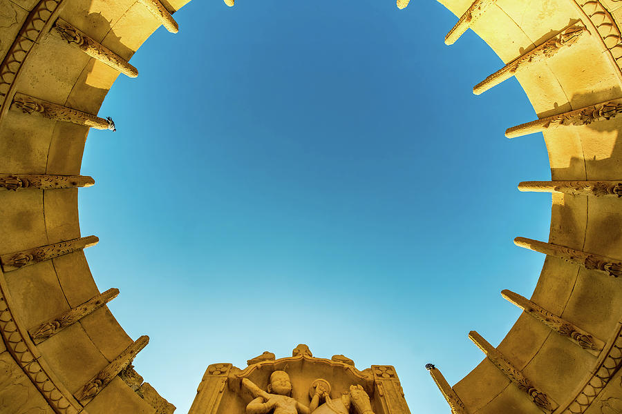 Royal cenotaphs, Jaisalmer Chhatris, at Bada Bagh #2 Photograph by Lie Yim