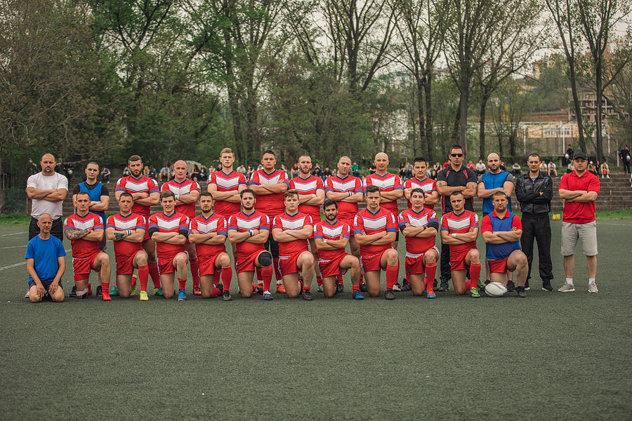 Rugby team #2 Photograph by South_agency