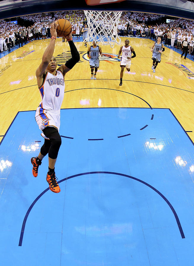 Russell Westbrook #2 Photograph by Ronald Martinez