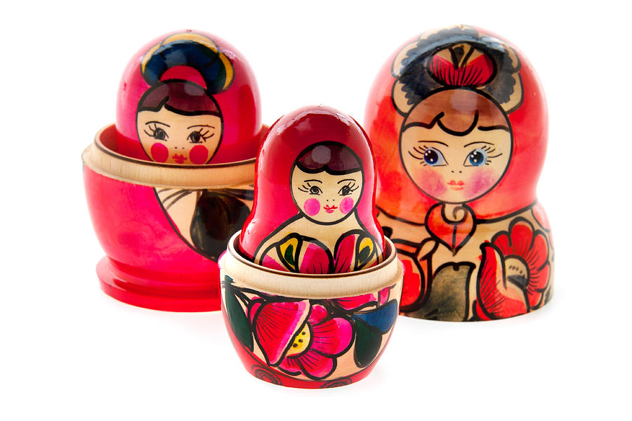 Russian Nesting Dolls also known as Babushkas #2 Photograph by Ivanastar