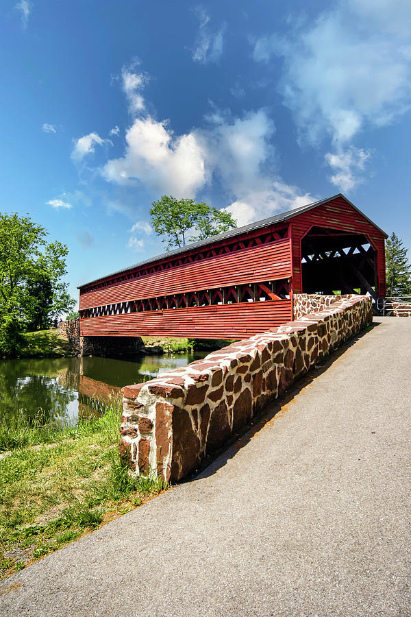 Sachs Covered Bridge in Pennsylvania PA #2 Photograph by Chris Smith