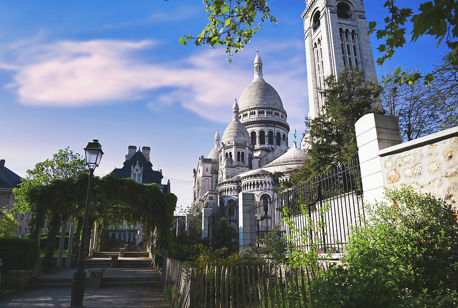 Sacre-coeur Basilica, Located In The Montmartre District Of Paris, France Photograph
