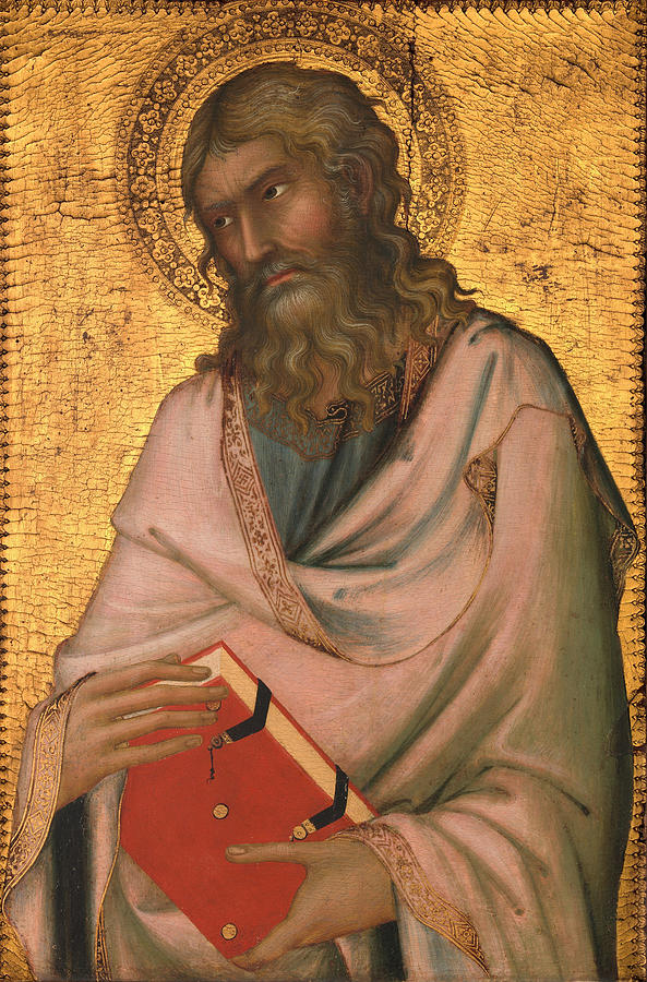 Saint Andrew #2 Painting by Simone Martini