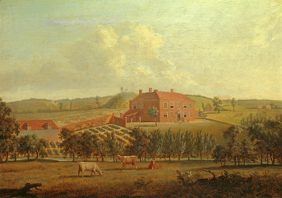 Saint Vincents, near West Malling, Kent #2 Painting by Dominic Serres