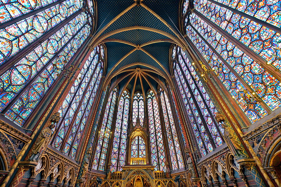 Sainte Chapelle #2 Photograph by Songquan Deng