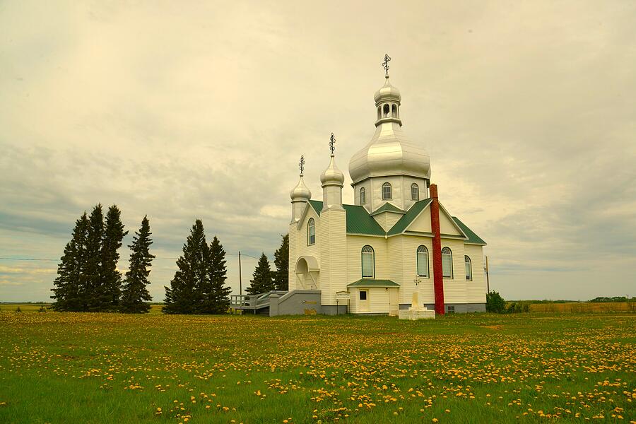 Saints Peter and Paul Ukrainian Orthodox Church, Saskatchewan, Canada. #2 Photograph by Lawrence Christopher