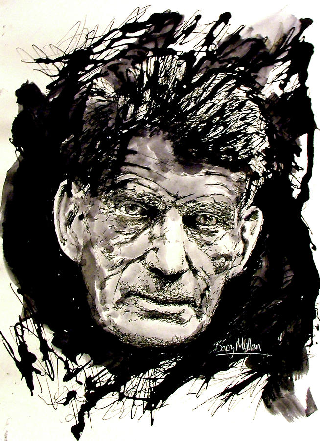 Samuel Beckett Painting by Barry Mullan - Fine Art America