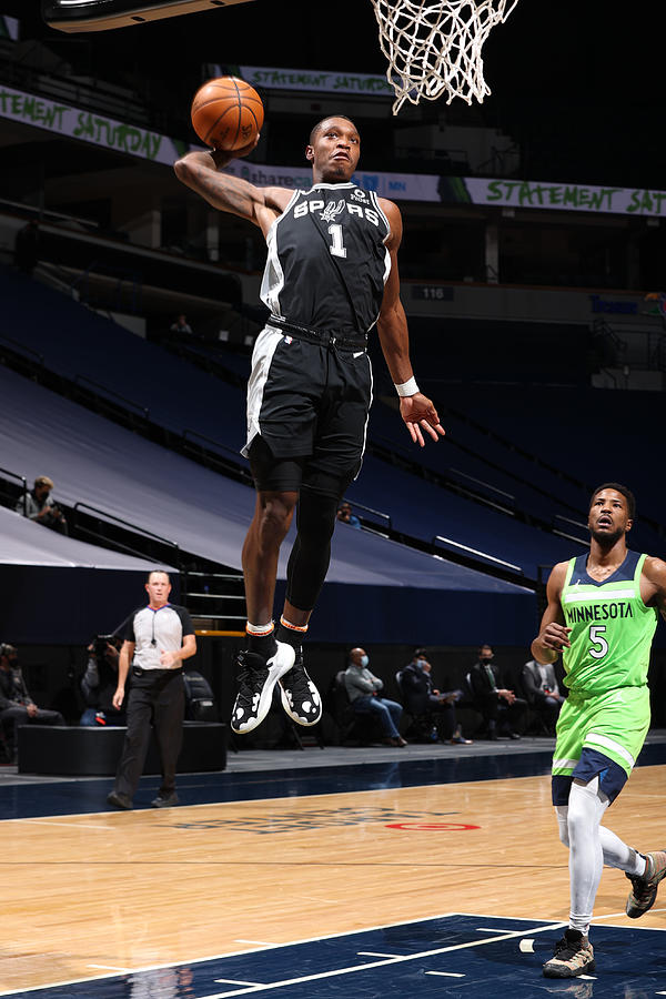 San Antonio Spurs v Minnesota Timberwolves Photograph by David Sherman San Antonio Spurs v Minnesota Timberwolves Photograph by David Sherman