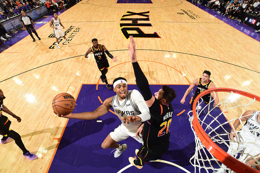 San Antonio Spurs v Phoenix Suns #2 Photograph by Garrett Ellwood