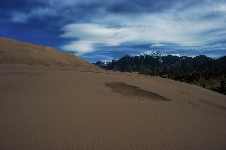 Sand Dunes #2 Photograph by Doug Wittrock