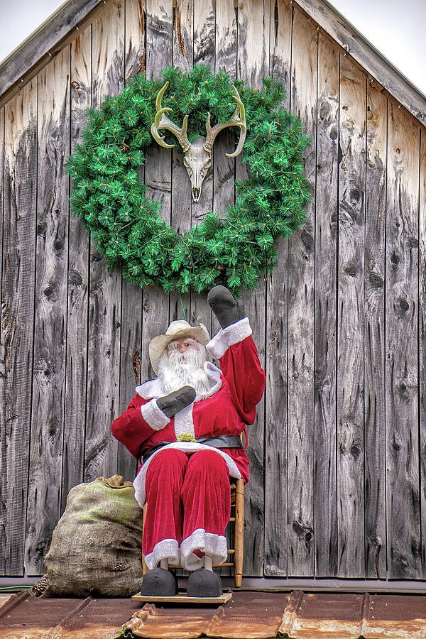 Santa #4 Photograph by Dennis Dugan