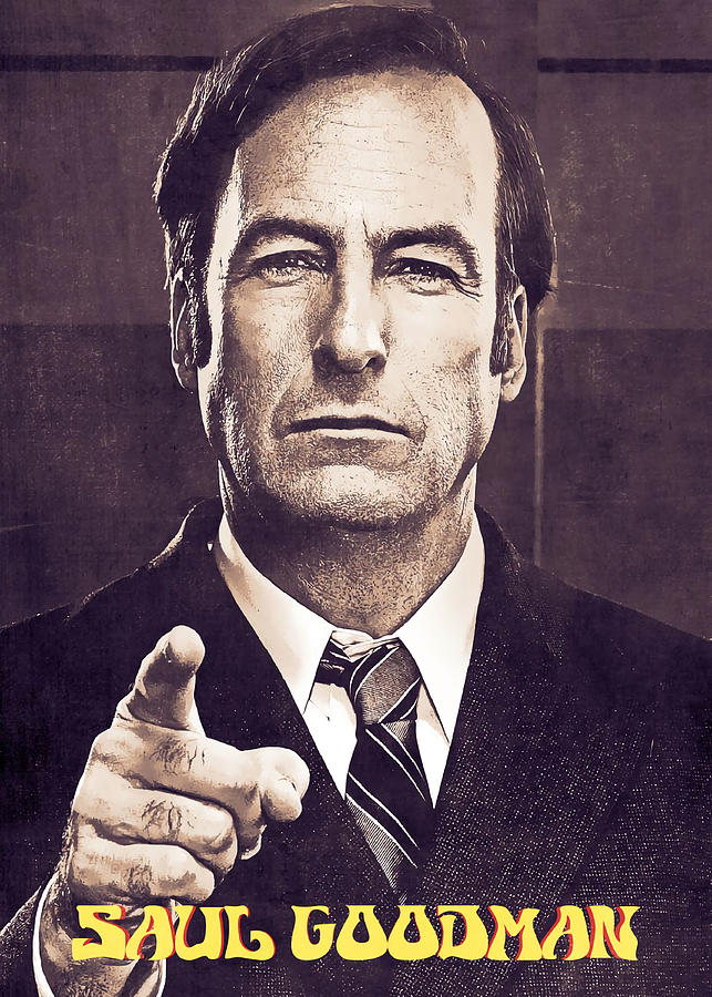 Saul Goodman Poster #2 Painting by Shaw Richardson - Fine Art America