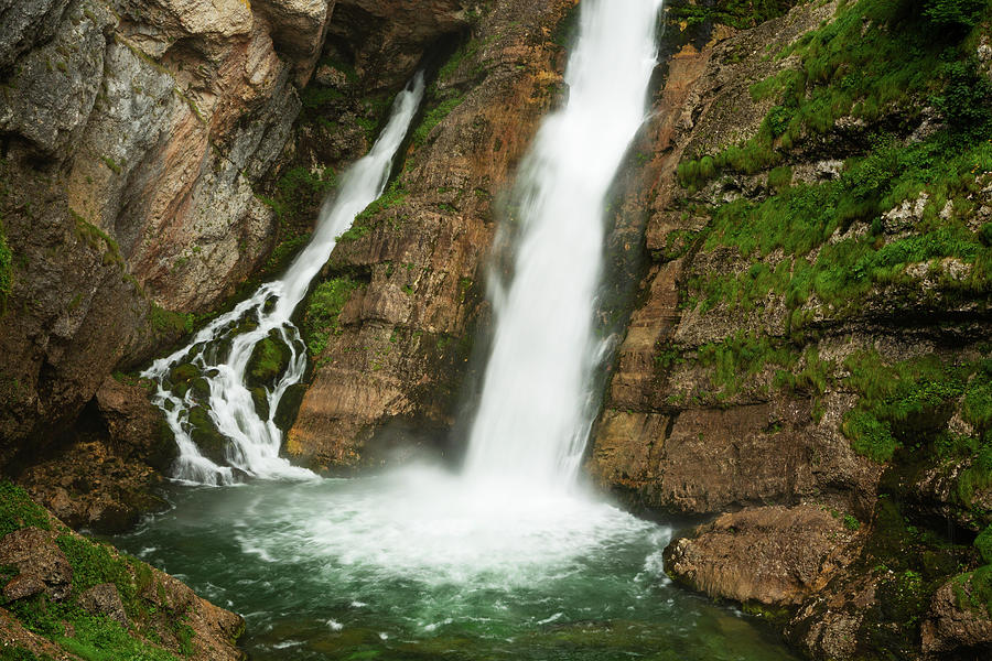 Savica Waterfall, Bohinj, Slovenia. Photograph by Ian Middleton