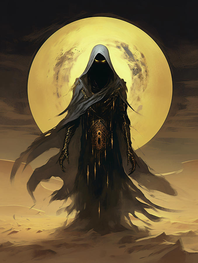 Scary Arabian Ghost Digital Art by Vlastimil Sestak - Fine Art America