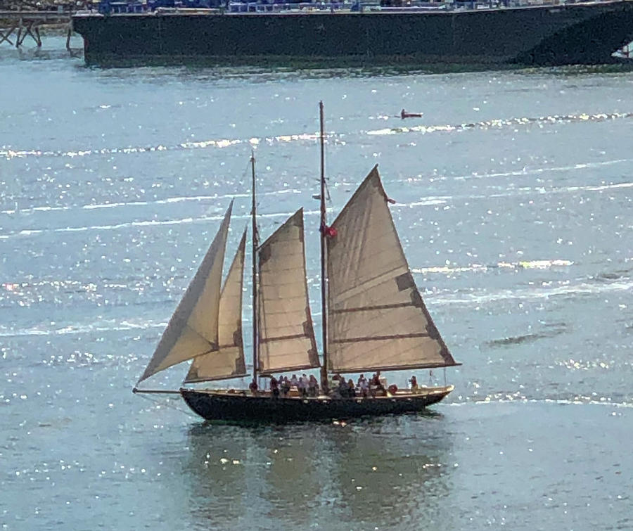 Schooner #2 Photograph by William E Rogers - Fine Art America