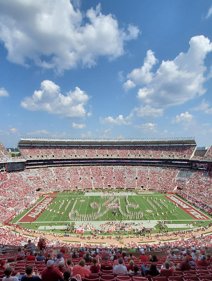 Script A Bryant-Denny Stadium #2 Photograph by Kenny Glover