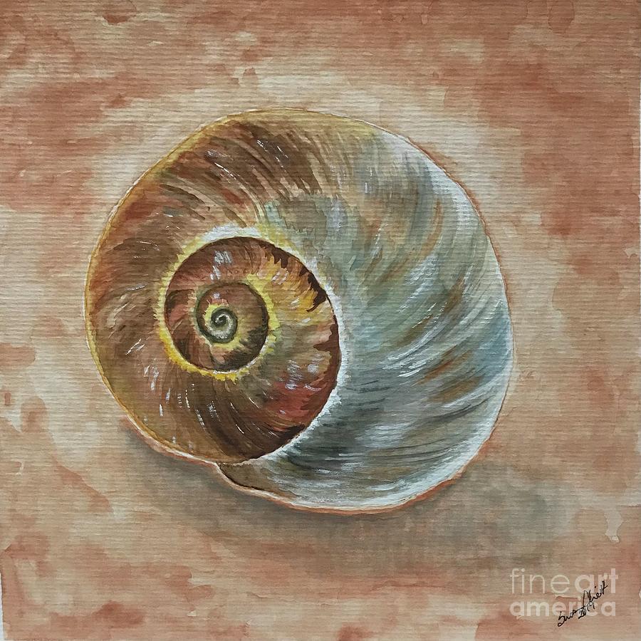 Sea shell #2 Painting by Susan Cliett