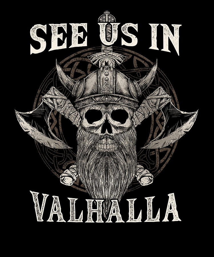 See Us In Valhalla I Viking Warrior I Mythology Digital Art by Bi Nutz ...