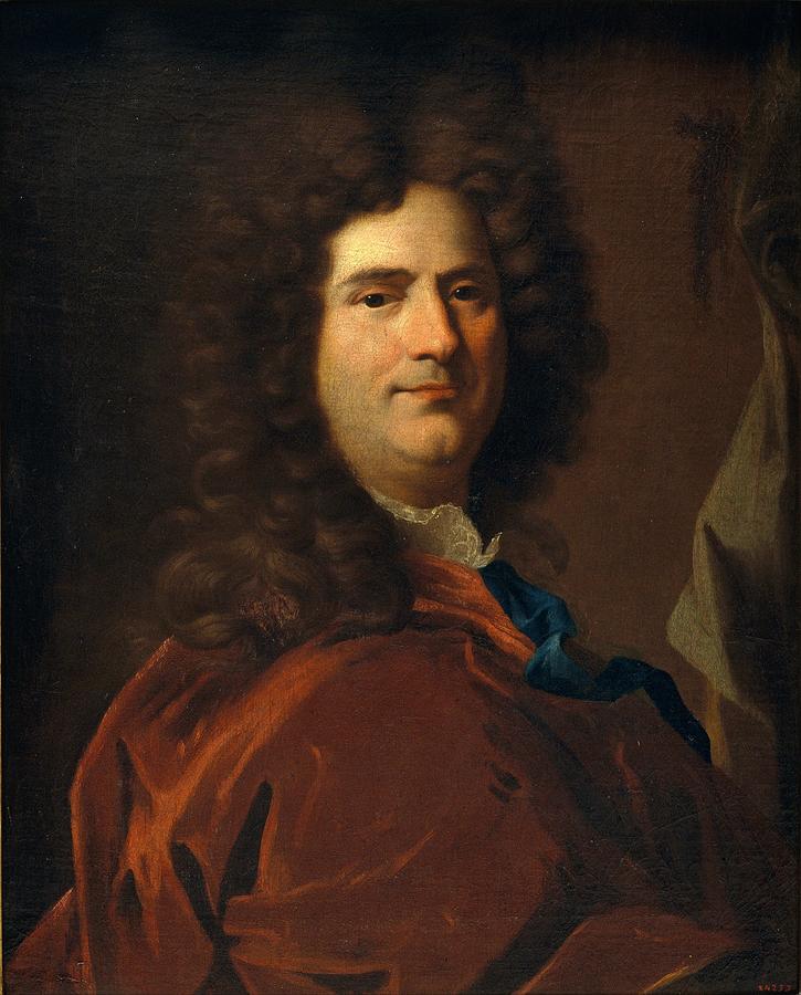 Self Portrait Painting By Hyacinthe Rigaud Fine Art America