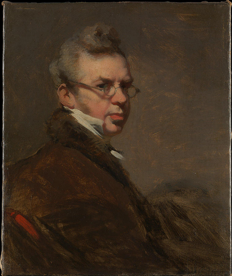 George Chinnery Painting - Self Portrait  #2 by George Chinnery