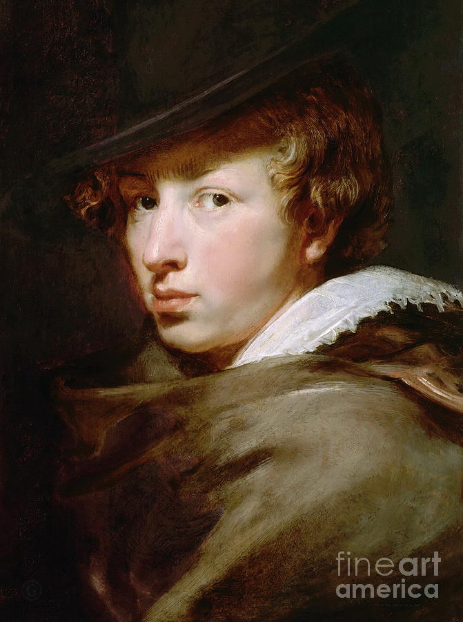 Self-Portrait #2 Painting by Sir Anthony van Dyck