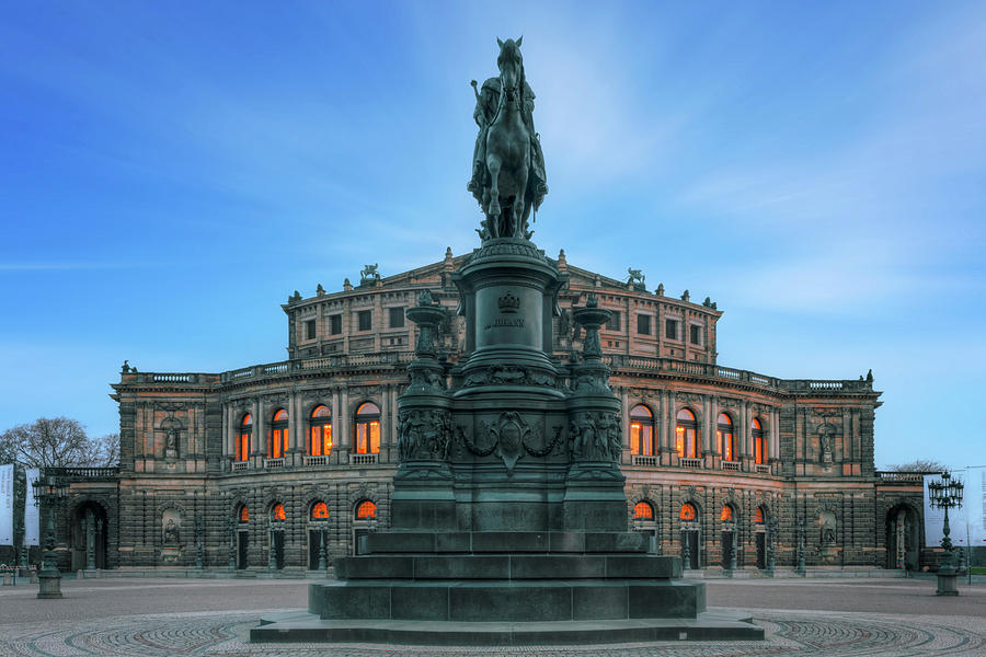 Semperoper Dresden - Germany #2 Photograph by Joana Kruse