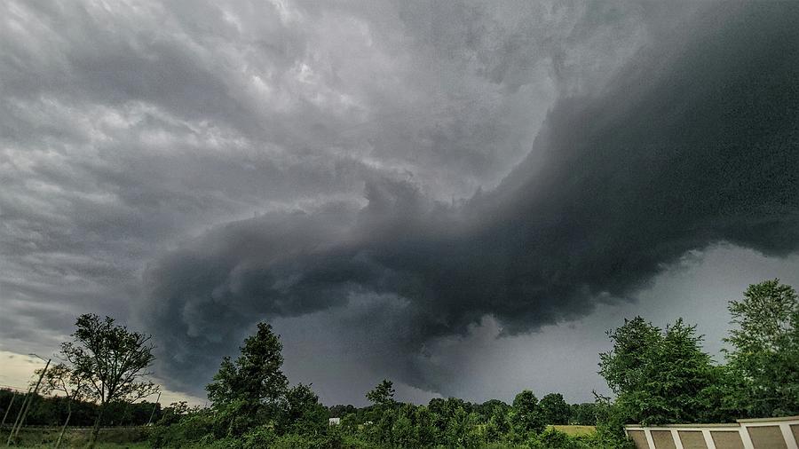 Severe Storm Near Columbia, Tennessee 6/8/21 #2 Photograph by Ally White