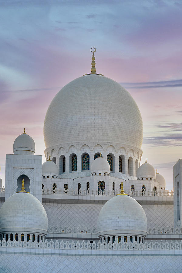Sheikh Zayed Grand Mosque #1 Photograph by Pablo Saccinto