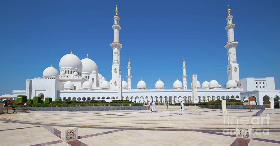 Architecture Photograph - Sheikh Zayed mosque #2 by Fedor Selivanov