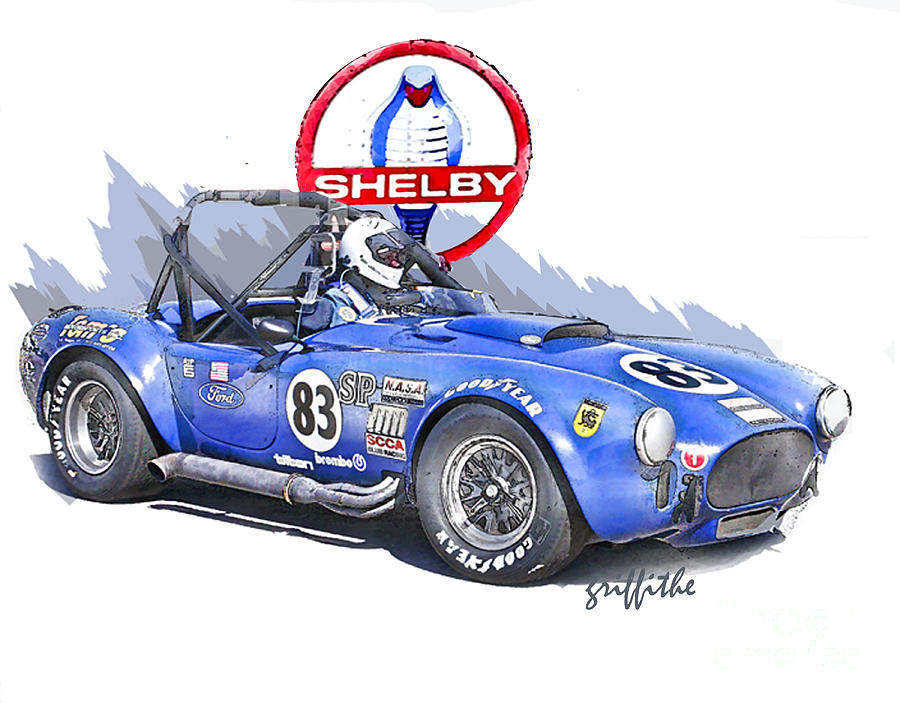 Shelby Cobra #2 Photograph by Tom Griffithe