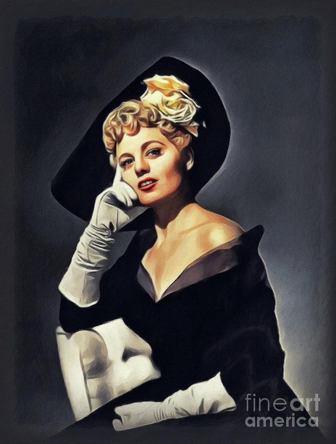 Shelley Winters, Vintage Actress #2 Painting by Esoterica Art Agency