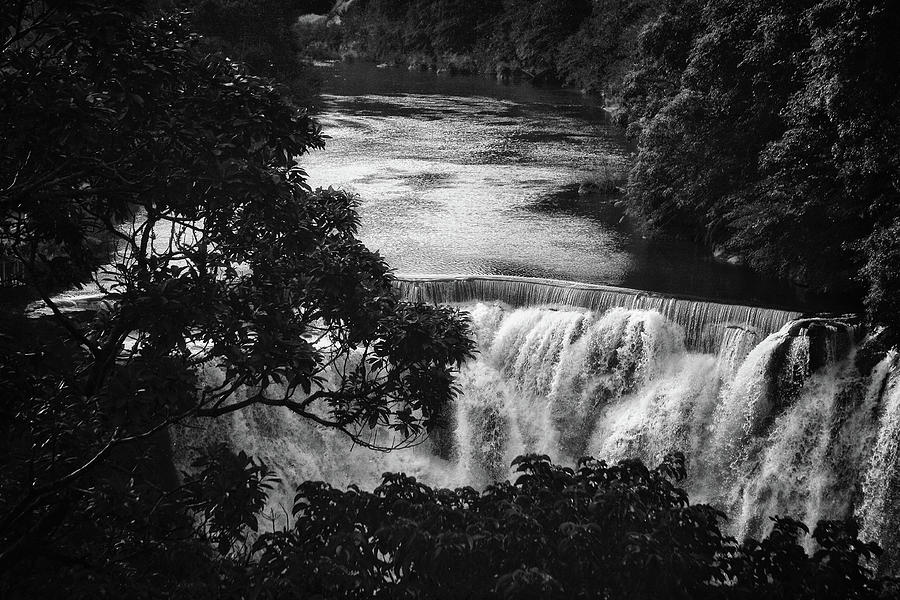 Shifen Waterfall #2 Digital Art by Edward Galagan