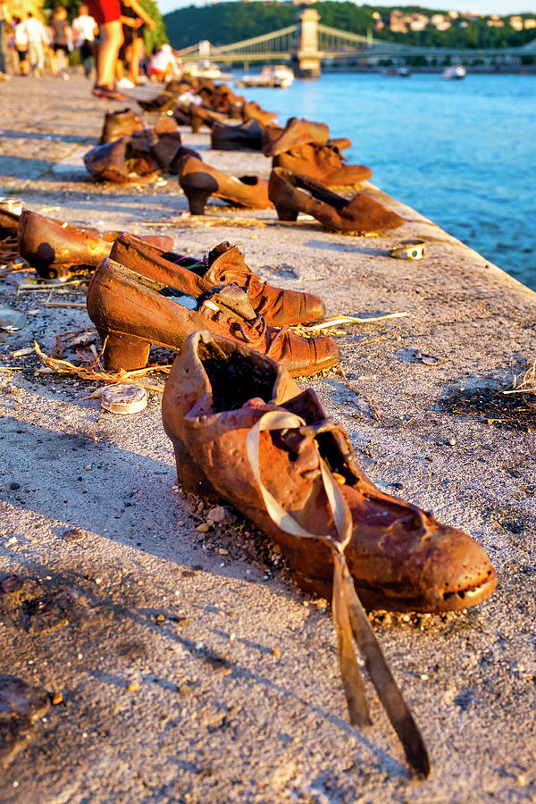 Shoes on the Danube Bank #2 Photograph by Fabrizio Troiani