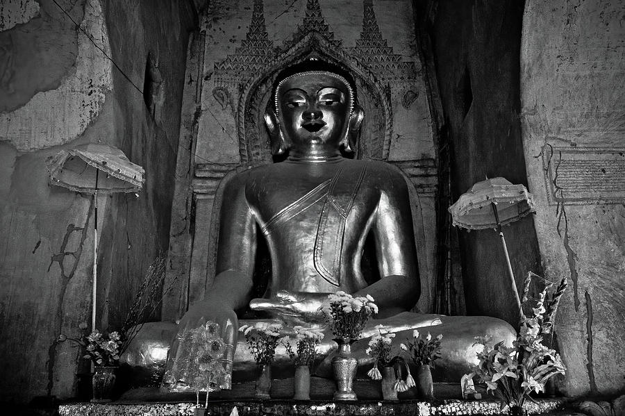 Sitting Buddha, Bagan. Myanmar #2 Photograph by Lie Yim