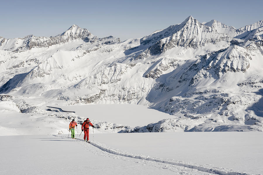 Skitour, Weissenseegletscher, Salzburg, Austria #2 Photograph by LUMI Images