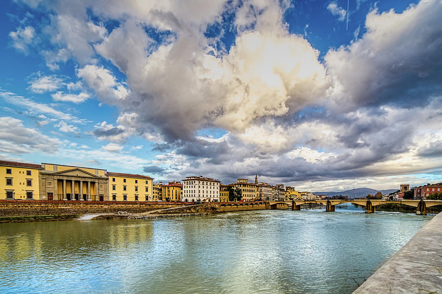 skyscape of Florence #2 Photograph by Vivida Photo PC