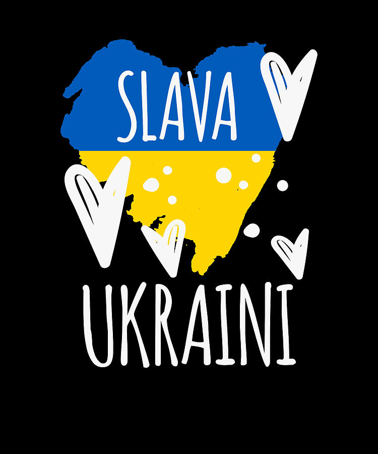 Slava Ukraini Glory Of Ukraine Digital Art By GreenOptix | Pixels