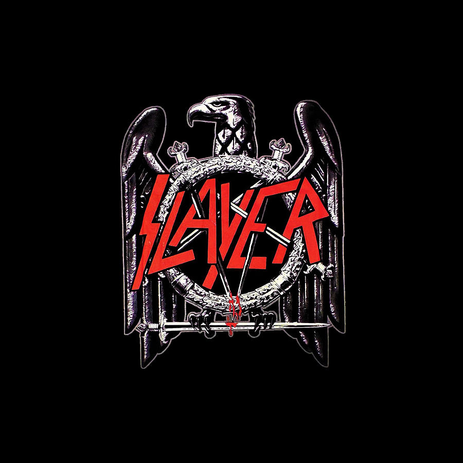 Slayer bands metal legends design logo Digital Art by Greens Shop - Pixels