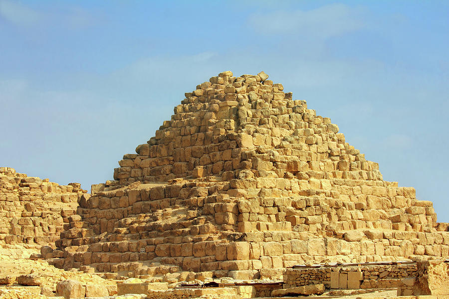 small egypt pyramid in Giza #2 Photograph by Mikhail Kokhanchikov