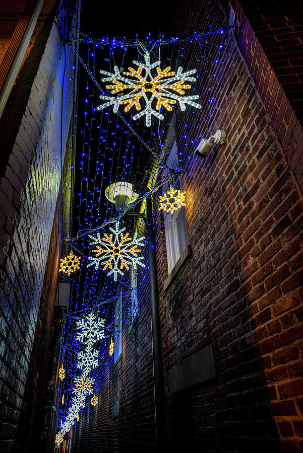 Snowflake Alley Photograph by Carol Ward - Fine Art America