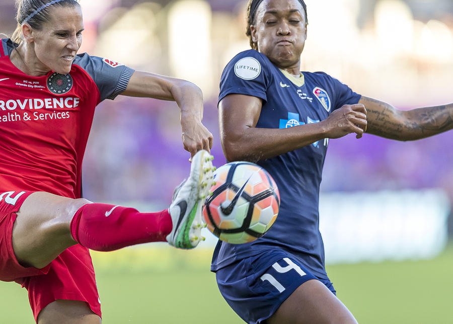 SOCCER: OCT 14 NWSL Championship - North Carolina Courage v Portland Thorns #2 Photograph by Icon Sportswire
