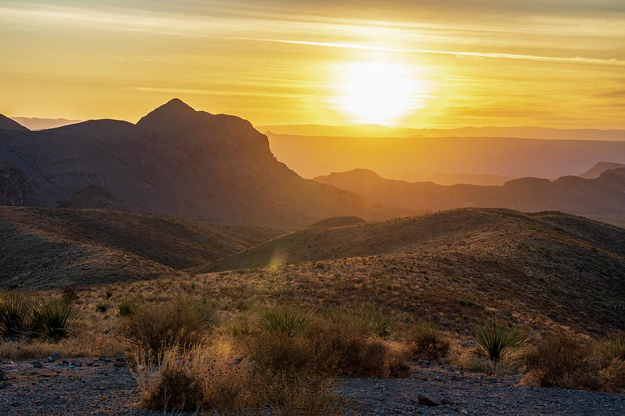 Sunset at Sotol Vista - 12207 Photograph by Wall Art Of Texas Sunset at Sotol Vista - 12207 Photograph by Wall Art Of Texas