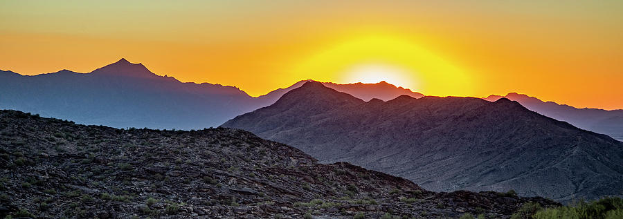 South Mountain Sunset #2 Photograph by Sonny Marcyan