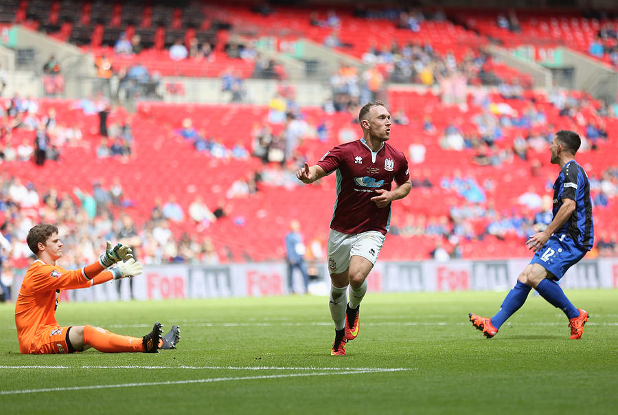South Shields v Cleethorpes Town - The Buildbase FA Vase Final #2 Photograph by Harry Murphy